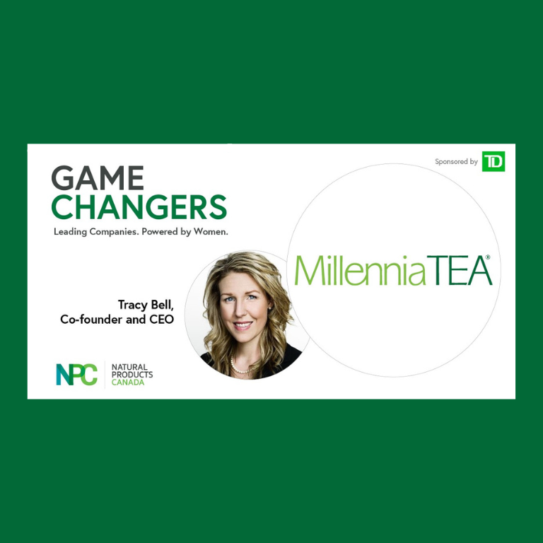 Millennia TEA Included in Game Changers Report Celebrating Canada’s Female Led Natural and Bio-Based Companies